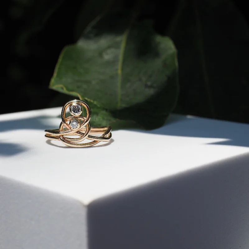 The Perfect Jewelry Piece At The Perfect Price 14k Diamond Flow Ring