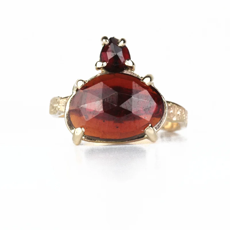 Unique Jewelry Designs Now At Discounted Rates 14k Garnet Ring