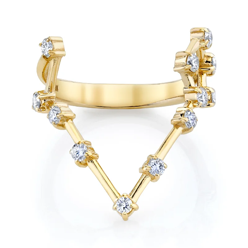 Affordable Elegance – Special Jewelry Sale Now Live 14k Prong Set Pisces Constellation Ring | Ready to Ship Affordable Elegance – Special Jewelry Sale Now Live 14k Prong Set Pisces Constellation Ring | Ready to Ship