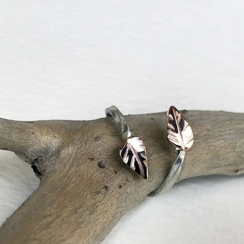Shop Modern Jewelry Collections With Exclusive Discounts Rose Gold Elven Leaf Ring