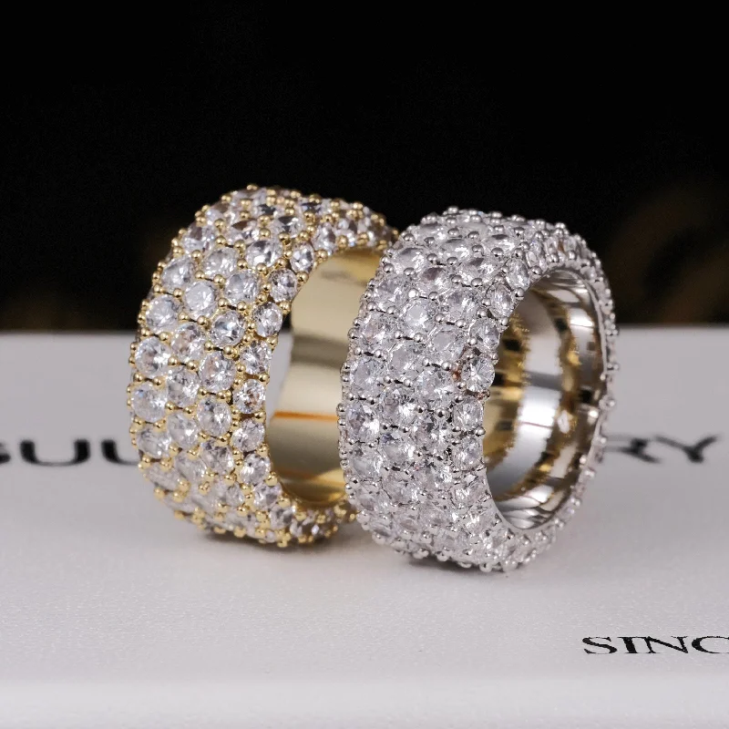 Limited-Stock Jewelry Sale – Once It's Gone, It's Gone 5 Row Eternity Ring