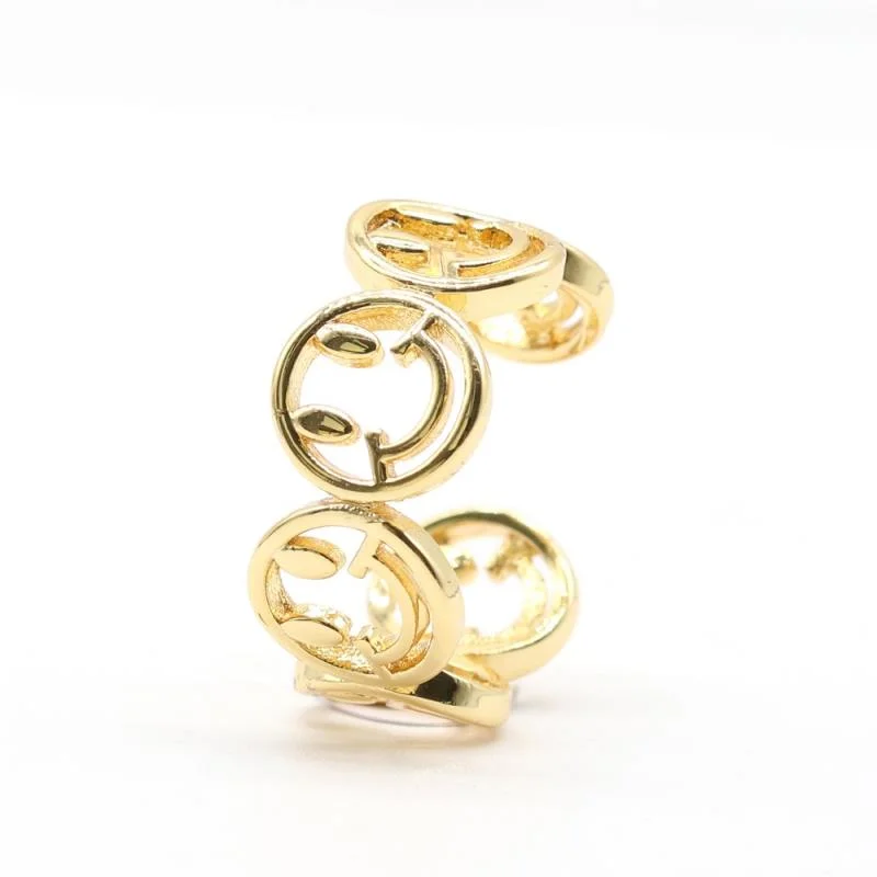 Seasonal Jewelry Clearance – Best Styles At The Lowest Prices Hollow Happy Face Adjustable Ring