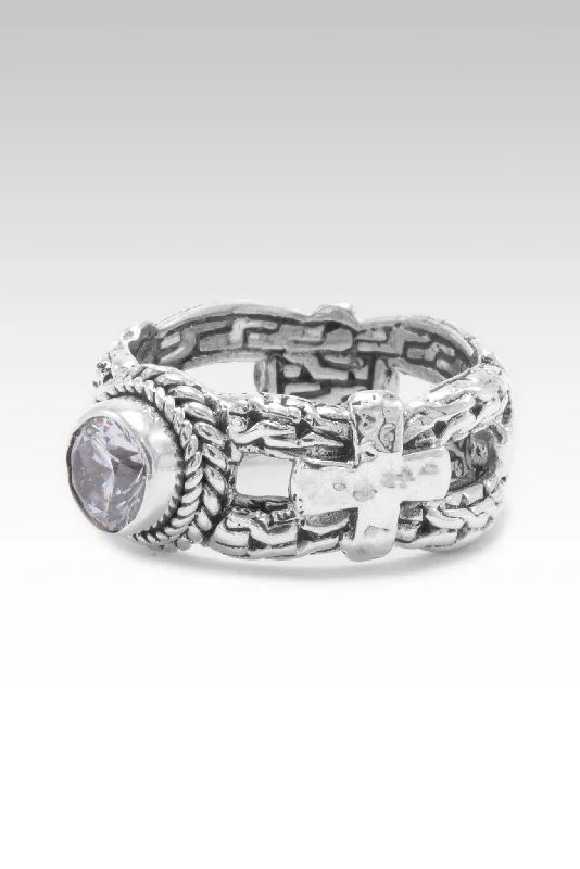 Grab Your Favorite Jewelry At The Lowest Prices Armor Ring II™ in Moissanite