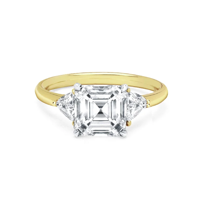 Seasonal Jewelry Sale – Upgrade Your Style Today Asscher Cut Diamond Setting with Side Trillion Diamonds Seasonal Jewelry Sale – Upgrade Your Style Today Asscher Cut Diamond Setting with Side Trillion Diamonds