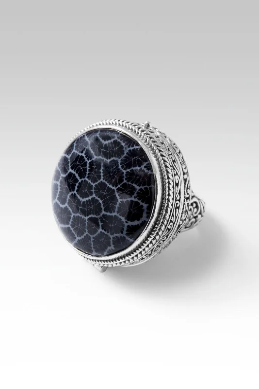 Unmissable Jewelry Clearance – Final Reductions Be the Light Locket Ring™ In Black Indonesian Coral Unmissable Jewelry Clearance – Final Reductions Be the Light Locket Ring™ In Black Indonesian Coral