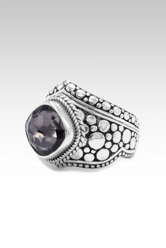 Huge Savings On Timeless Jewelry Collections Believe Always Ring™ in Odyssey Black Knight™ Mystic Quartz