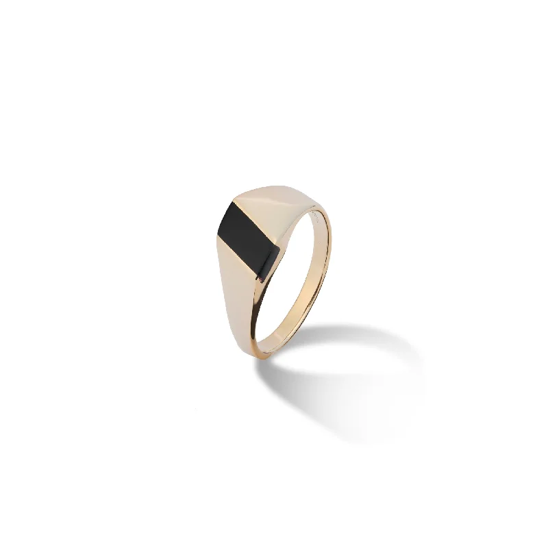 Limited-Time Offer On Premium Jewelry Collections Asymmetrical Hawaiian Black Coral Ring in Gold Limited-Time Offer On Premium Jewelry Collections Asymmetrical Hawaiian Black Coral Ring in Gold