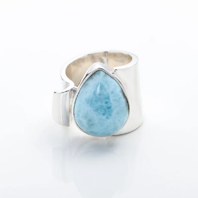 Limited-Time Offer On Elegant Jewelry Pieces Blue Larimar Ring Tina