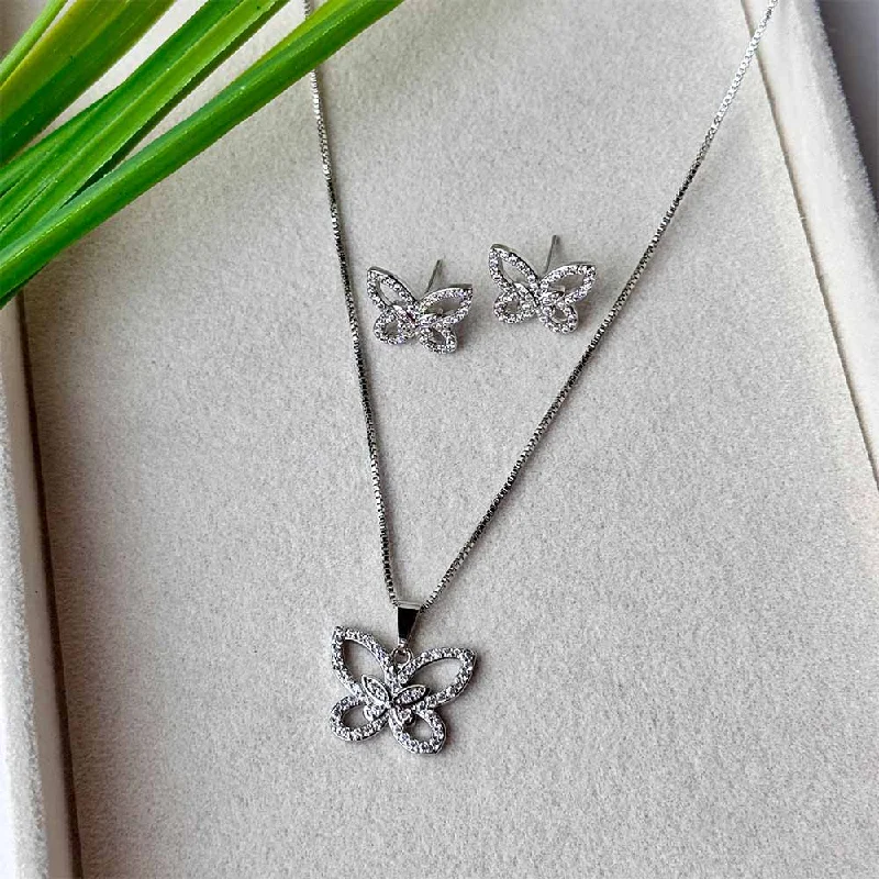 Fashion-Forward Jewelry At Incredible Prices Butterfly Pendant Set