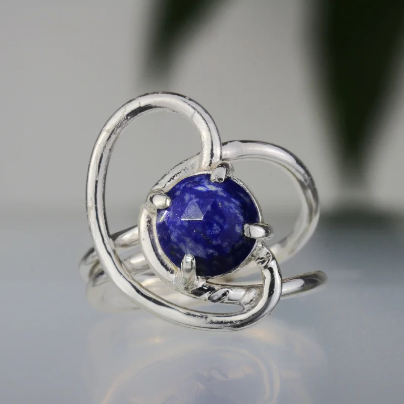 Exclusive Online Discounts On Stylish Jewelry Blooming Lapis Ring