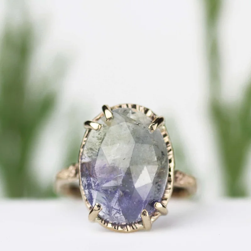 Trending Jewelry Now At Unbeatable Prices Tanzanite Stardust Ring 14k Yellow Gold