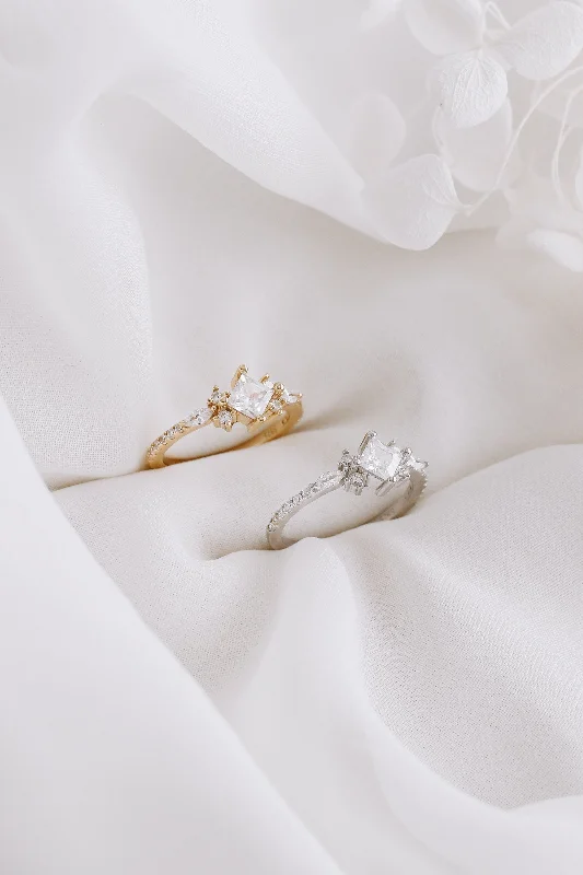 Customized Silver Jewelry For Unique Style Elodie - Sterling Silver Fine Ring