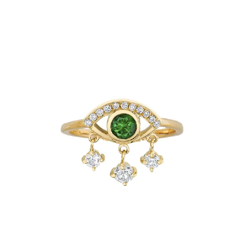 Unmissable Jewelry Sale – Shop Before It's Too Late Emerald Eye of Emotions Ring