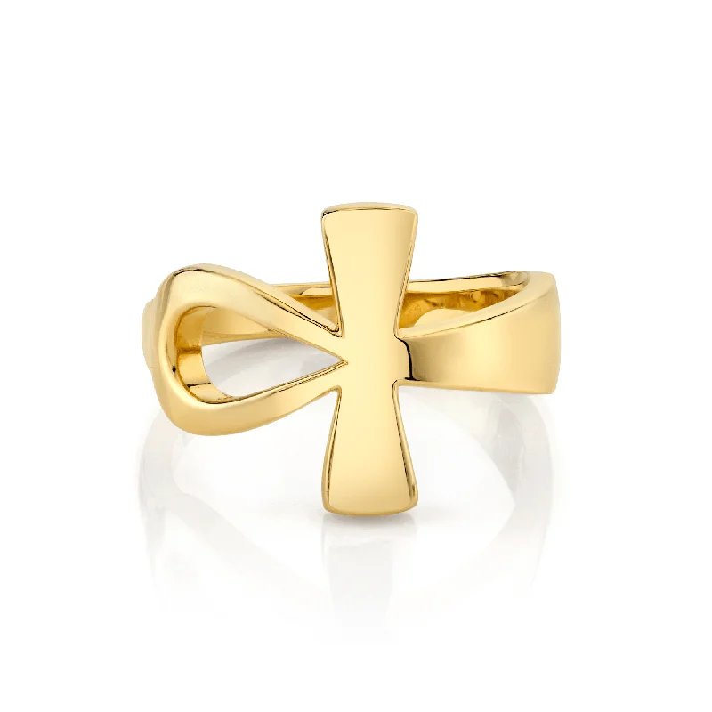 Timeless Elegance, Temporary Discounts – Act Fast Eternal Ankh Ring | Ready to Ship Timeless Elegance, Temporary Discounts – Act Fast Eternal Ankh Ring | Ready to Ship