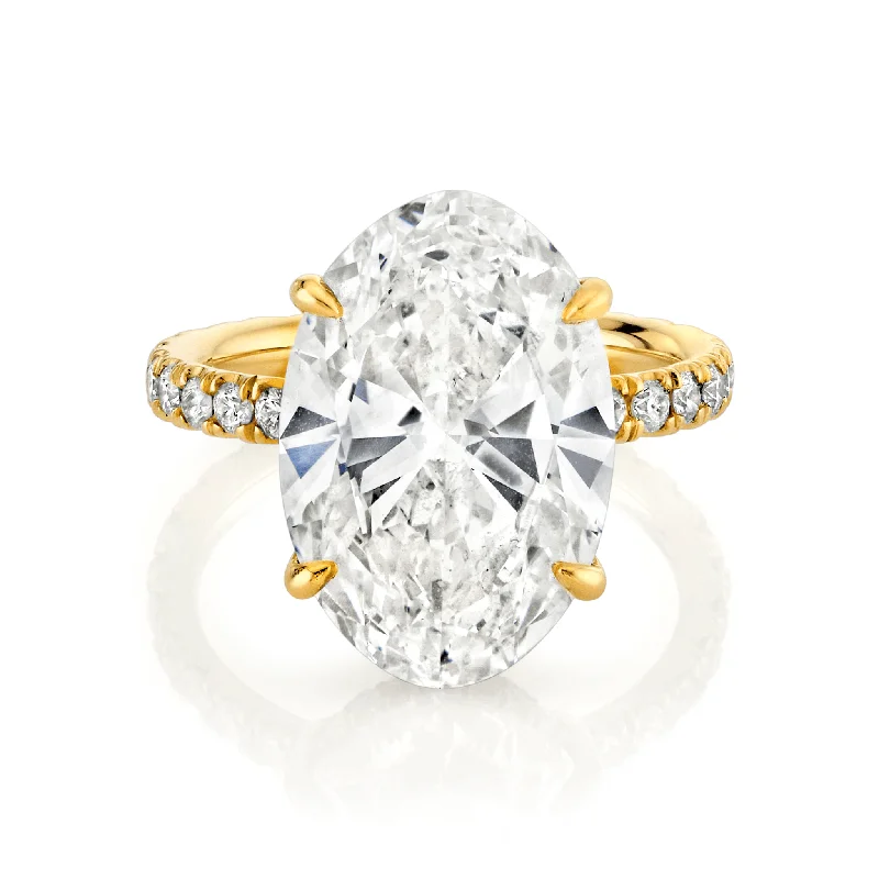 Premium Jewelry, Premium Discounts – Act Fast Eternal Oval Diamond Ring - Setting Only Premium Jewelry, Premium Discounts – Act Fast Eternal Oval Diamond Ring - Setting Only