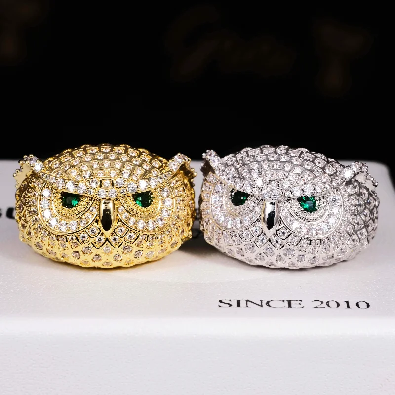 Personalized Jewelry Sale – Meaningful Gifts At Great Prices Iced Owl Ring