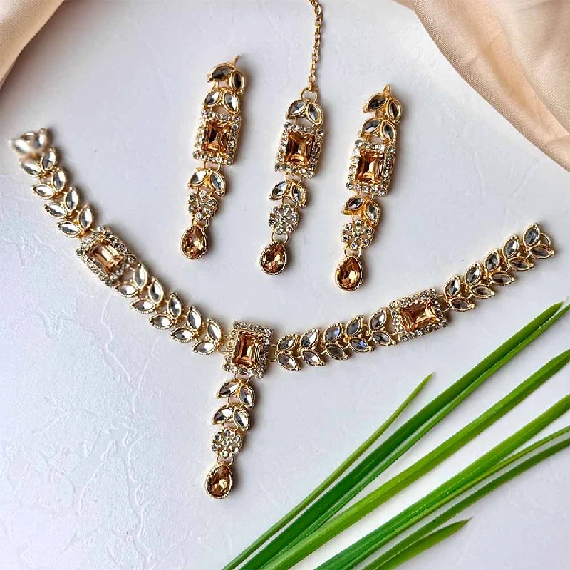 Best Jewelry Deals – Shop Premium Pieces At Great Prices Insha Set (Champagne)