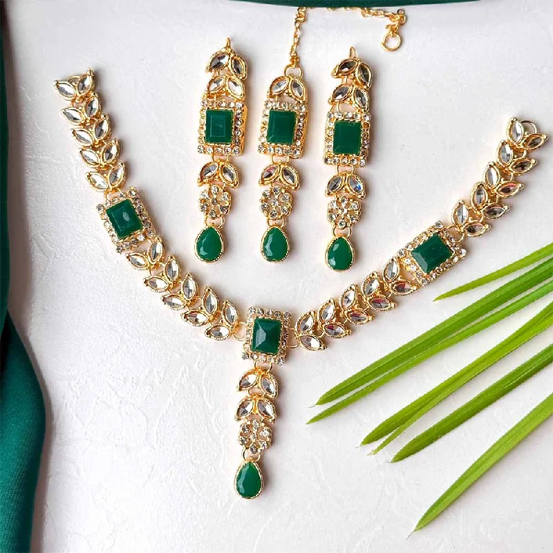 The Perfect Accessory For Less – Jewelry Sale Live Insha Set (Dark Green)