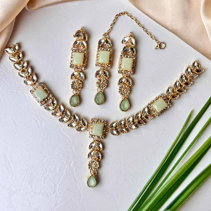 Exclusive Jewelry Sale – Grab Timeless Pieces Now Insha Set (Light Green)