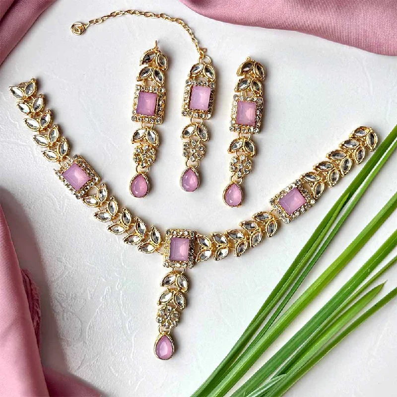 Affordable Elegance – Special Jewelry Sale Now Live Insha Set (Light Pink)
