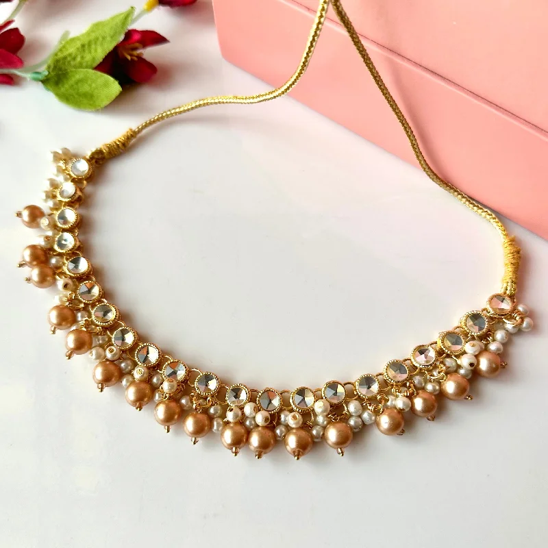 Exclusive Jewelry Offers – Shine For Less Jeena Necklace (Golden)
