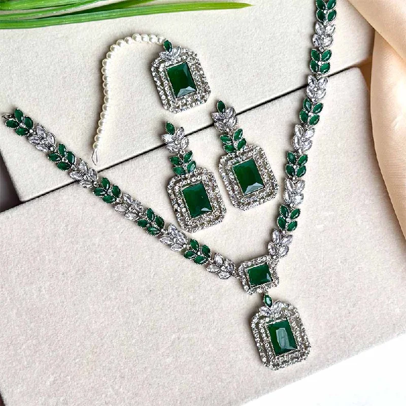 Premium Jewelry Now Available At Special Discounts Kiara Set (Dark Green)