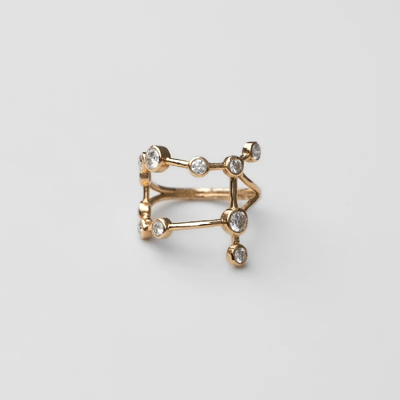 Shop Jewelry That Shines Without The High Price Large Gemini Constellation Ring | Ready to Ship Shop Jewelry That Shines Without The High Price Large Gemini Constellation Ring | Ready to Ship