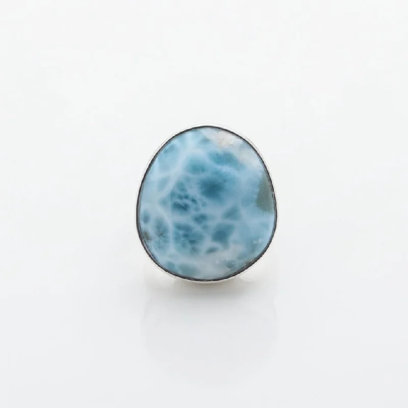 Personalized Engraved Jewelry For Meaningful Gifts Larimar Ring Vera