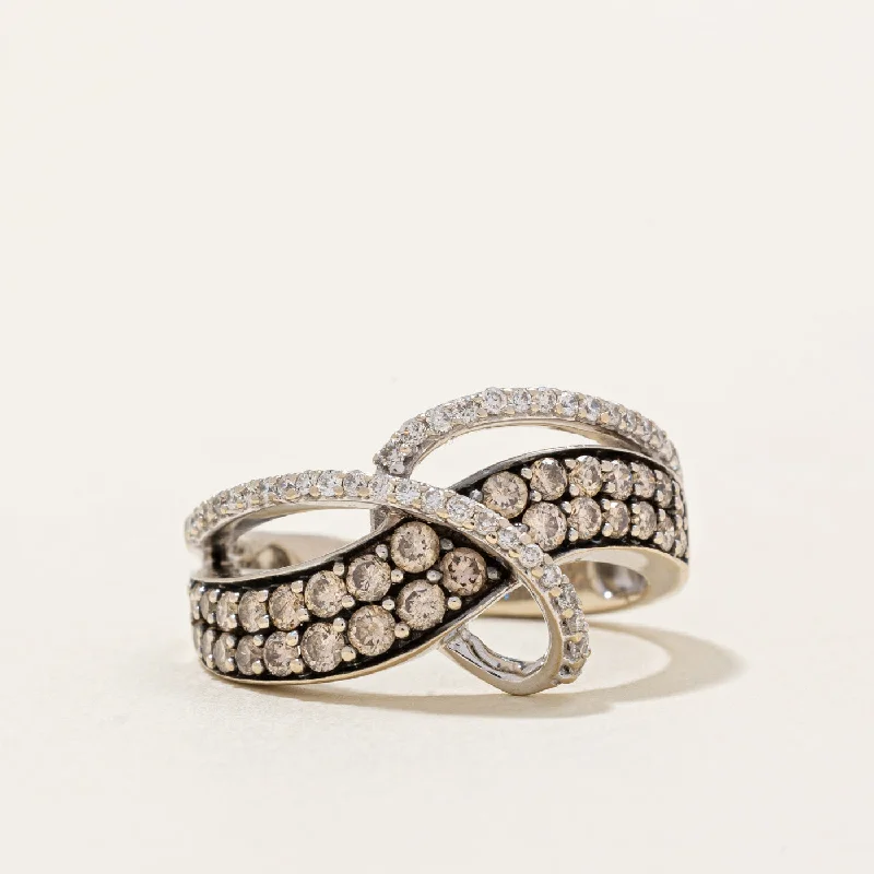 Special Sale On Handcrafted Jewelry – Shop Today Light Brown Diamond Bypass Ring | 0.45ctw | SZ 5.25 | Special Sale On Handcrafted Jewelry – Shop Today Light Brown Diamond Bypass Ring | 0.45ctw | SZ 5.25 |