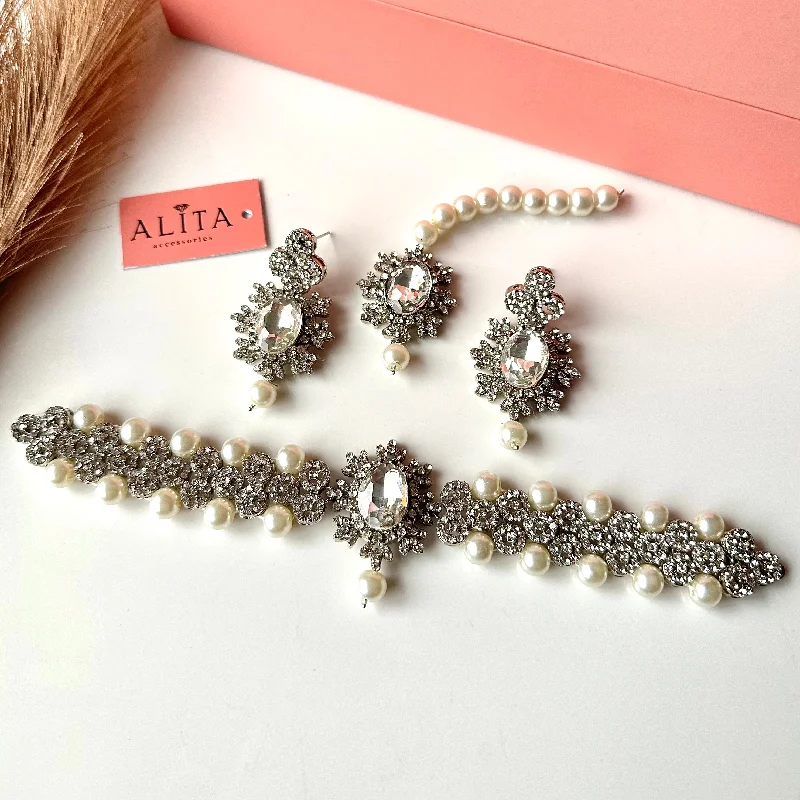 Exclusive Jewelry Offers – Shine For Less Mehrbano (Silver White)