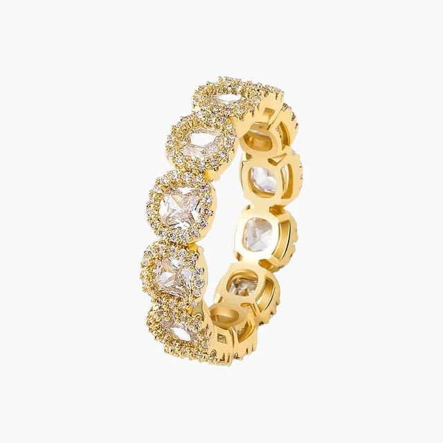 Grab Your Favorite Jewelry At The Lowest Prices Cluster Ring – GOLD