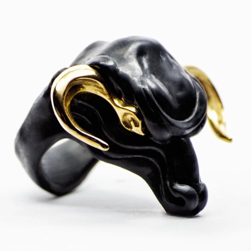 Shine Without Limits – Jewelry Sale Happening Now Black Minotaur ring - final sale