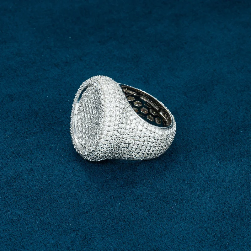 Timeless Jewelry Styles At Wallet-Friendly Prices Moissanite Perfect Square Signet Ring - Vermeil Gold Timeless Jewelry Styles At Wallet-Friendly Prices Moissanite Perfect Square Signet Ring - Vermeil Gold