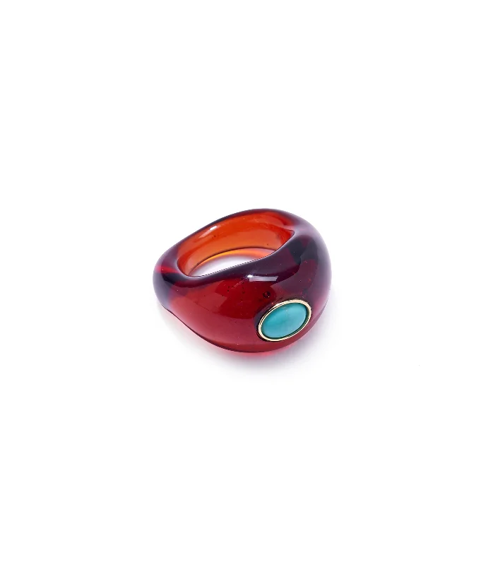 Grab Your Favorite Jewelry At The Lowest Prices Monument Ring in Chestnut