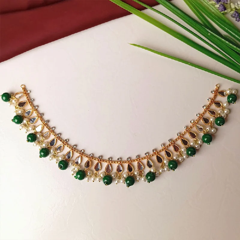 Limited-Stock Jewelry Clearance – Grab Your Favorites Now Neelum Necklace (Dark Green)