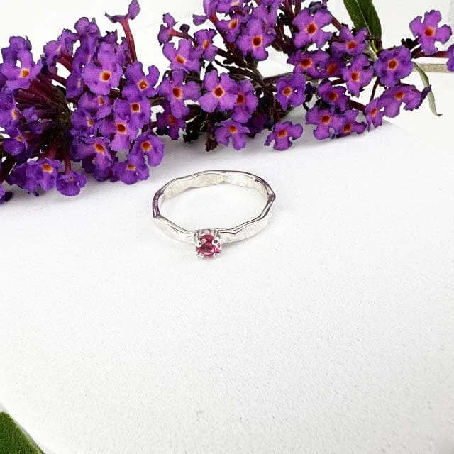 Elevate Your Jewelry Collection With Limited-Time Savings Petite Pink Tourmaline Ring