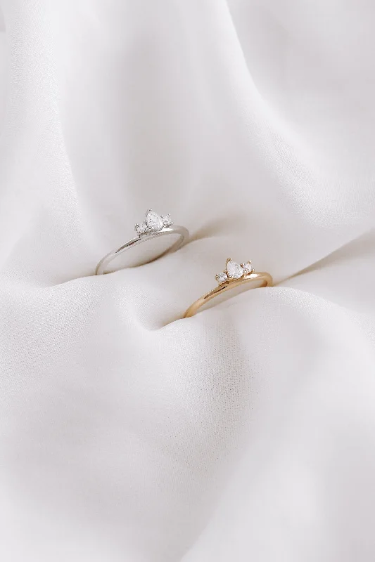 Your Perfect Accessory Now At The Best Price Siobhan - Sterling Silver Fine Ring