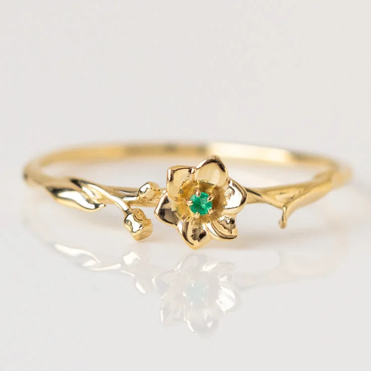 Don't Miss Out On Bestselling Jewelry At Special Prices Solid Gold Birth Flower Ring Don't Miss Out On Bestselling Jewelry At Special Prices Solid Gold Birth Flower Ring