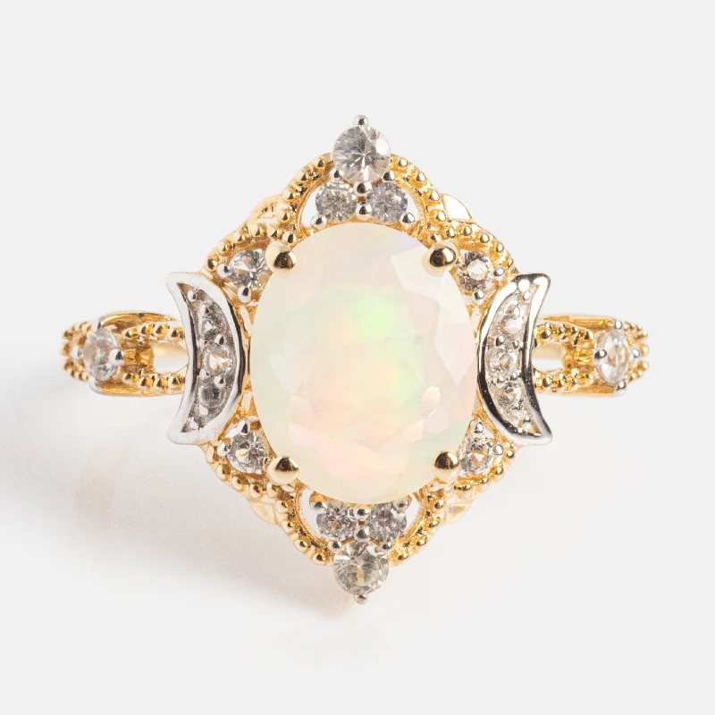 Exclusive Gemstone Jewelry Markdowns – Shop Now Solid Gold Limited Edition Harvest Moon Opal Ring Exclusive Gemstone Jewelry Markdowns – Shop Now Solid Gold Limited Edition Harvest Moon Opal Ring