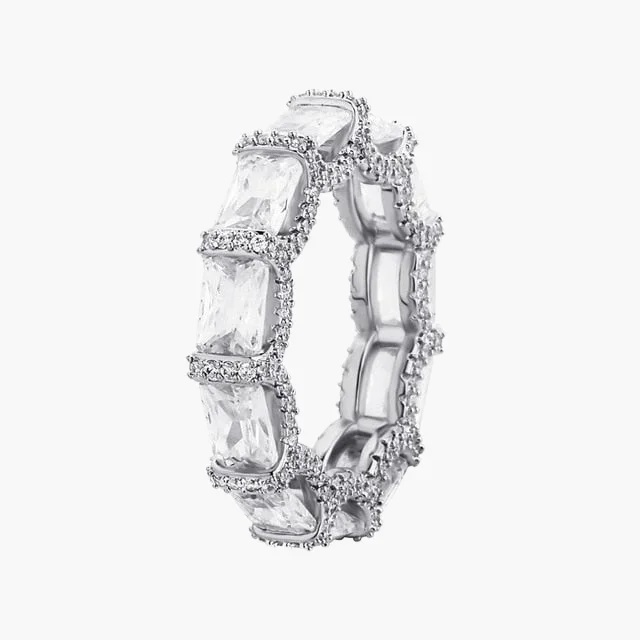 Make Every Moment Shine – Jewelry Discounts Available Square Baguette Ring – WHITE GOLD Make Every Moment Shine – Jewelry Discounts Available Square Baguette Ring – WHITE GOLD