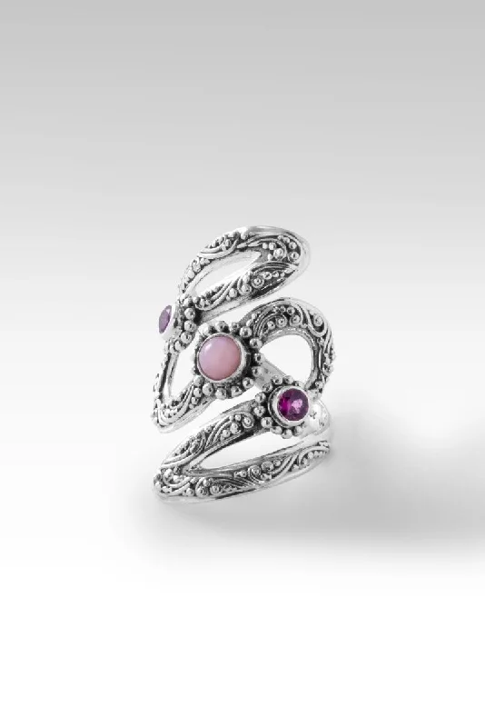 Limited-Time Offer On Elegant Jewelry Pieces Allure Ring™ in Pink Opal