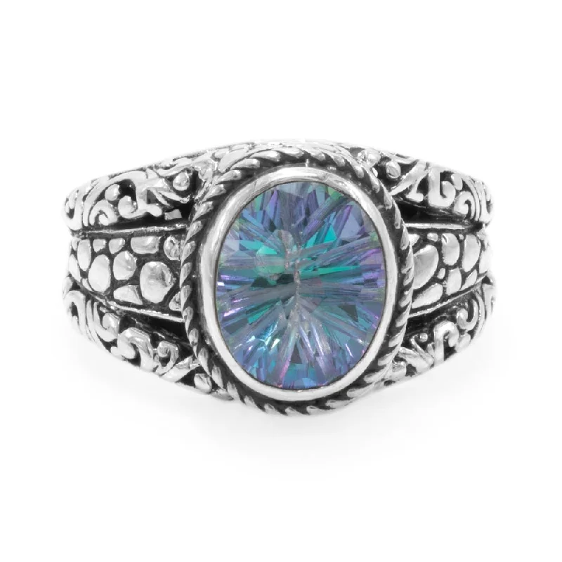 Last Chance To Grab Your Favorite Jewelry At A Discount Be at Peace Ring™ in Raindrops™ Mystic Quartz Last Chance To Grab Your Favorite Jewelry At A Discount Be at Peace Ring™ in Raindrops™ Mystic Quartz