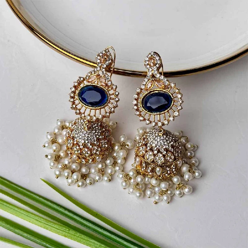 Holiday Jewelry Sale – Perfect Gifts At Great Prices Sunaina Jhumkay (Dark Blue)