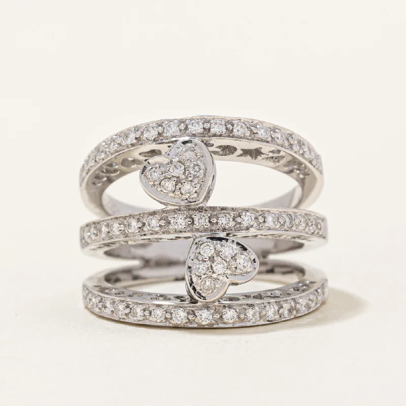 Exclusive Jewelry Bundles At Discounted Rates Tiered Diamond Heart Ring | 0.28ctw | SZ 7.25 | Exclusive Jewelry Bundles At Discounted Rates Tiered Diamond Heart Ring | 0.28ctw | SZ 7.25 |