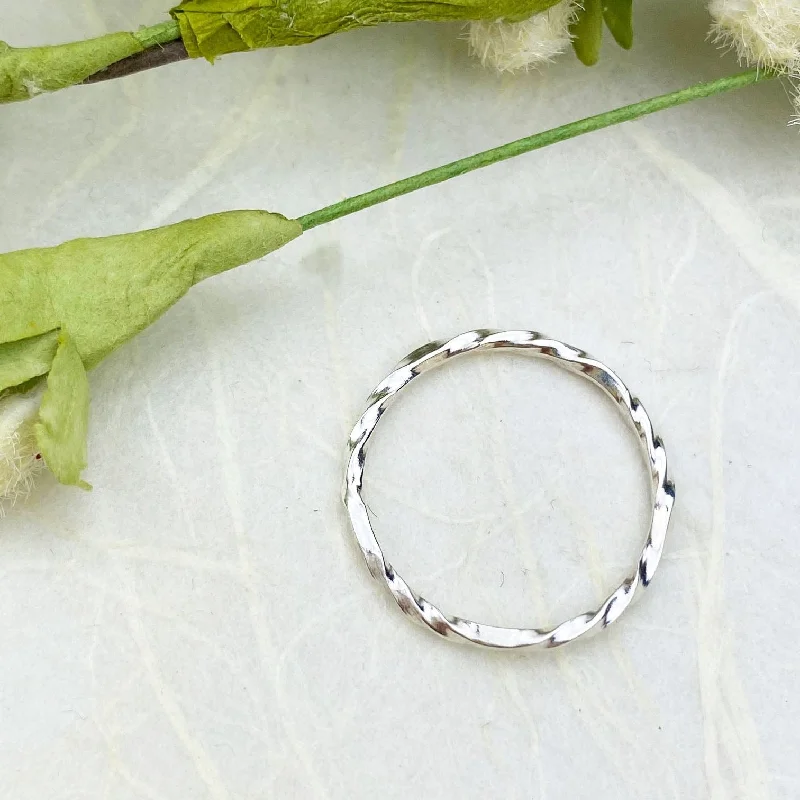 Make Every Moment Shine – Jewelry Discounts Available Twisted Stacking Ring