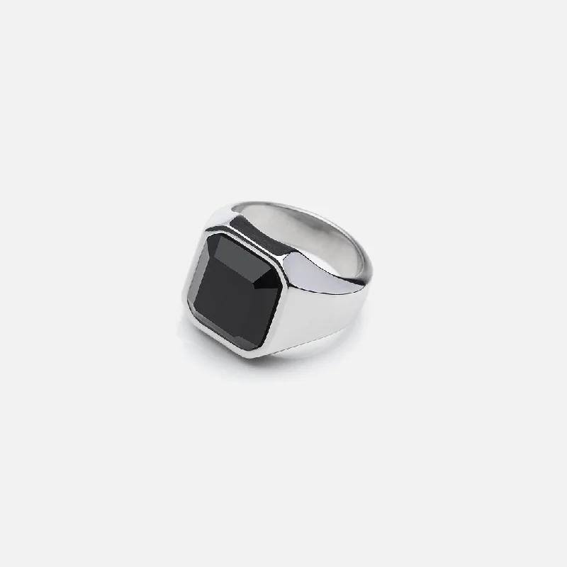 Exclusive Jewelry Sale – Limited-Time Discounts Black Mirror Band - White Gold