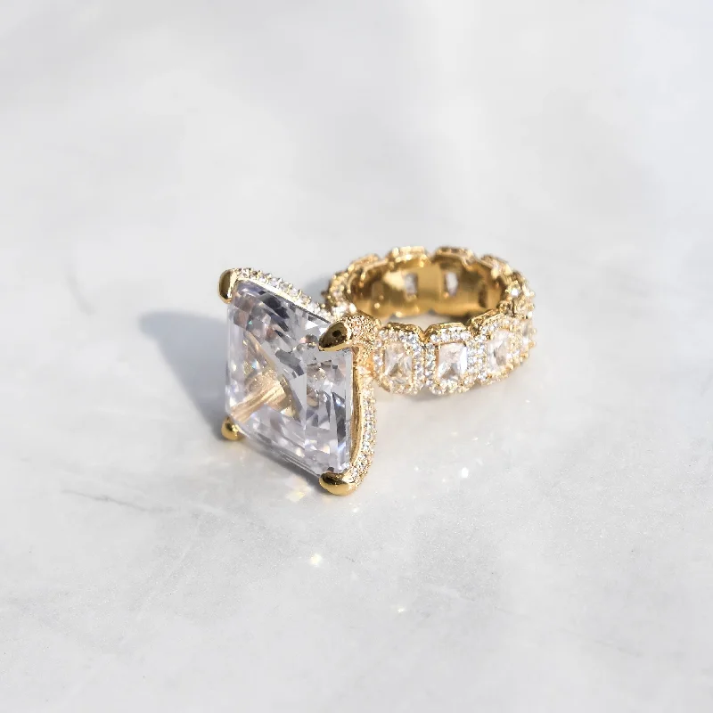 Timeless Jewelry At Special Discount Rates Glacier Ring - Gold