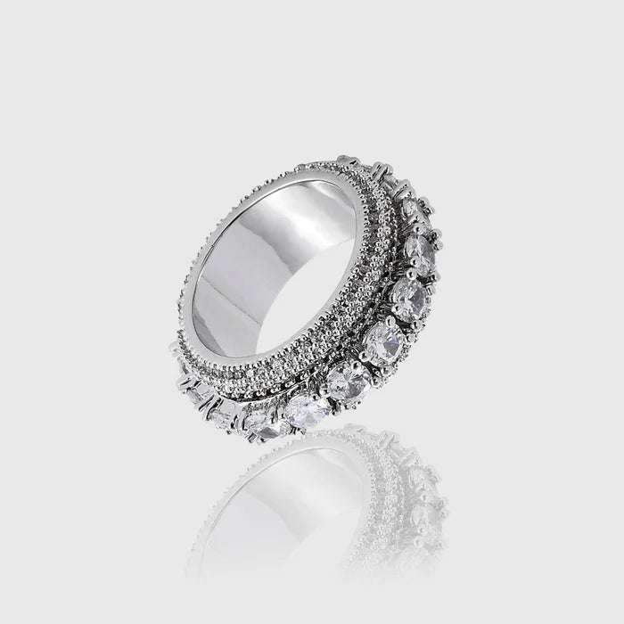 Your Dream Jewelry At Dream Prices – Shop Now Iced out all around ring - White Gold