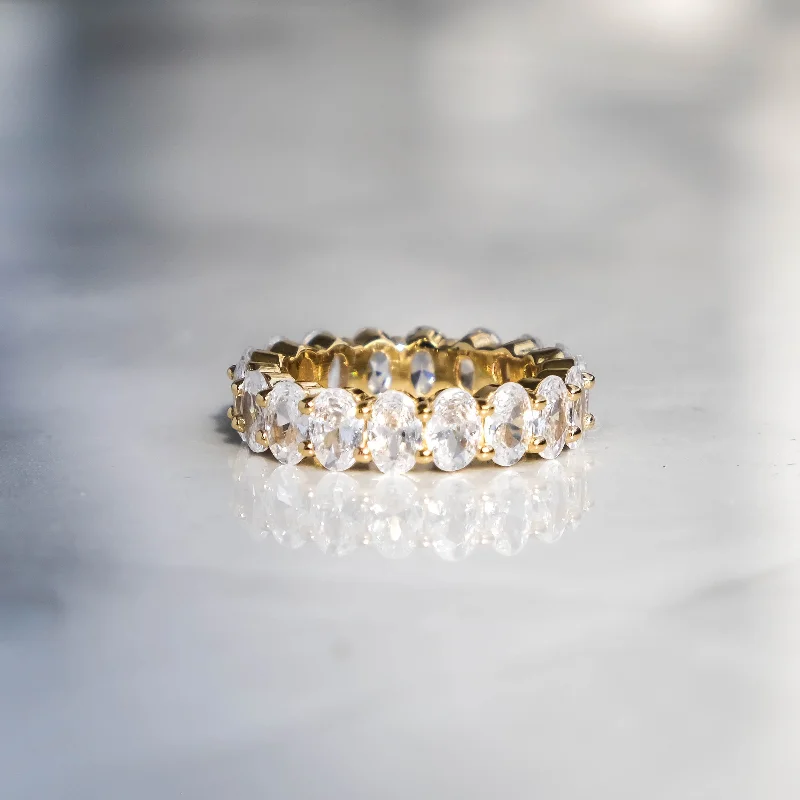 Get Ready To Sparkle – Special Jewelry Discounts Oval Cut Ring - Gold