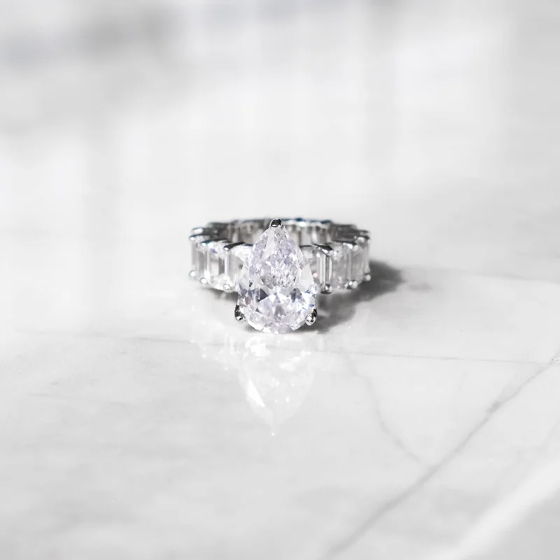 Trending Jewelry Now Available At Exclusive Prices Cut Ring - White Gold